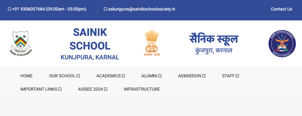 Sainik School Kunjpura